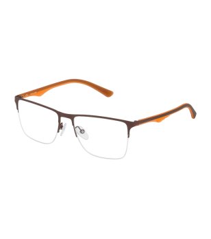 Мъжки правоъгълни полурамки за очила снимка