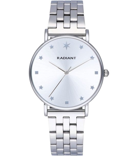 Дамски кварцов сребрист часовник 3 ATM снимка