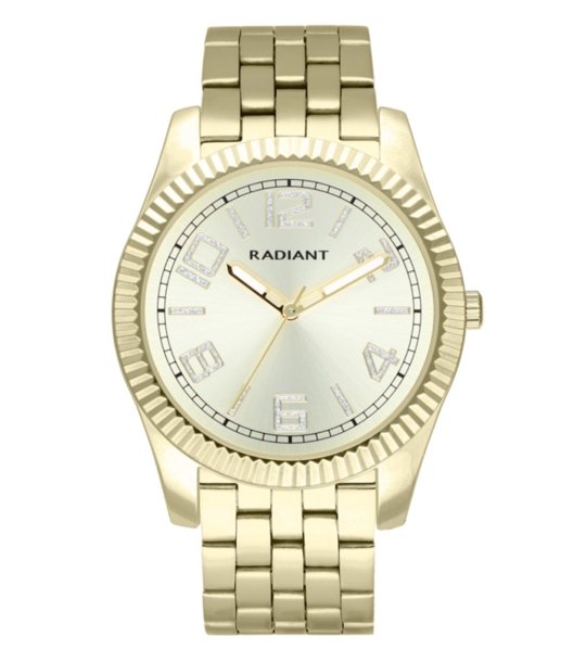 Дамски кварцов часовник в златисто снимка