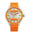 Мъжки оранжев водоустойчив часовник 10 ATM-0 снимка