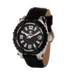 Мъжки часовник в черно с дата 10 ATM-0 снимка