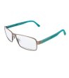 Мъжки метални рамки за очила с дръжки в зелено-1 снимка