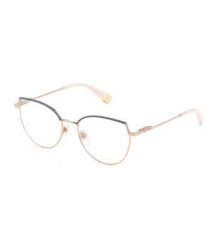 Рамки за очила в златисто със сини детайли снимка