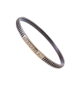 Елегантна дамска гривна в цвят старо злато снимка