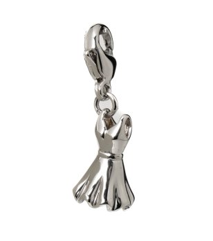 Висулка рокля в сребрист снимка