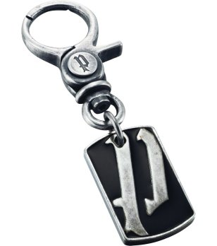 Ключодържател с правоъгълен медальон снимка