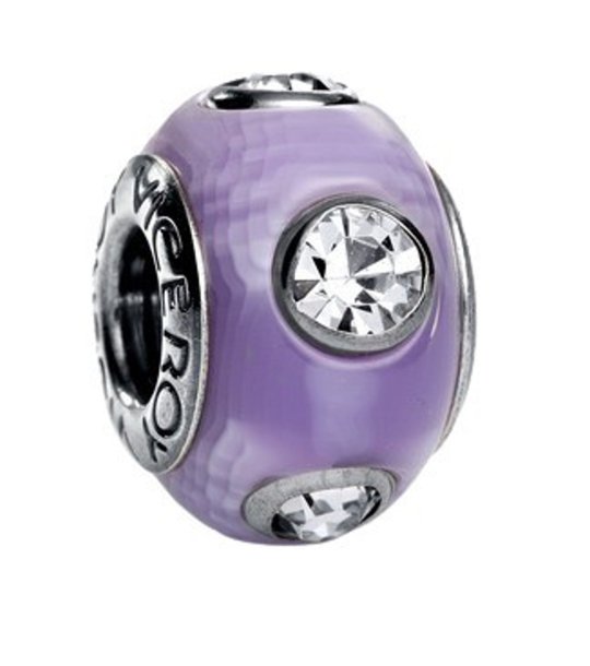 Лилав талисман с камъни снимка