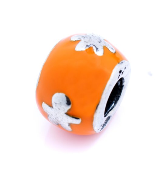 Талисман в оранжево и сребристо снимка