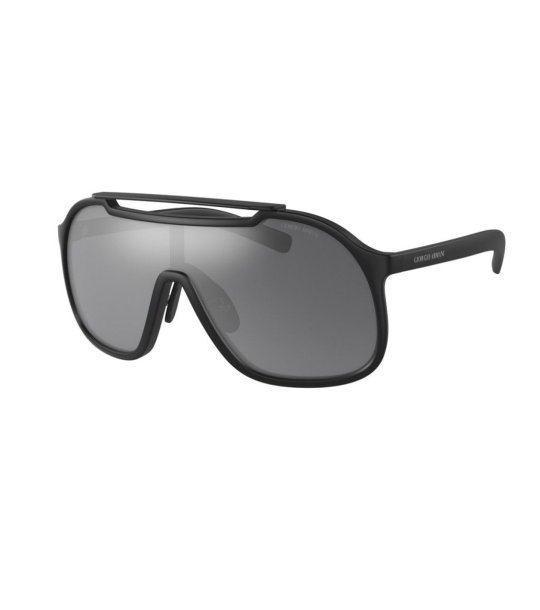 Мъжки черни слънчеви очила тип маска снимка