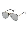 Мъжки слънчеви очила авиатор с титаниева рамка-0 снимка