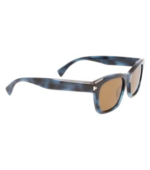 Мъжки слънчеви очила в синьо и черно снимка