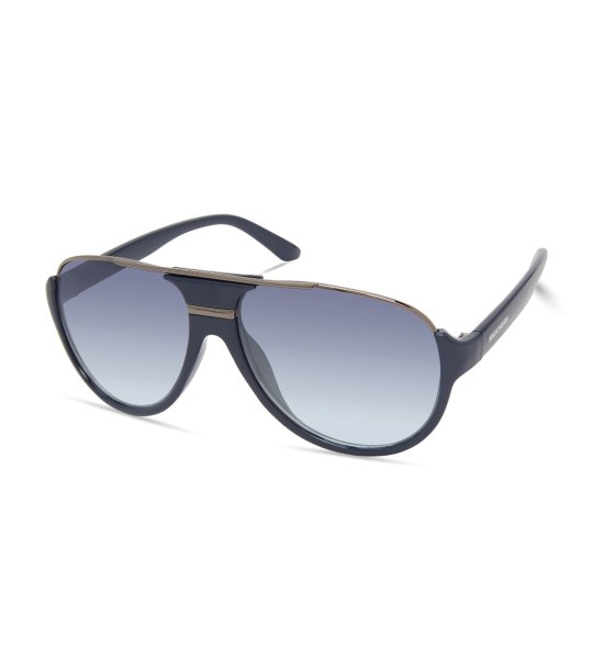 Мъжки слънчеви очила в черно и златисто снимка