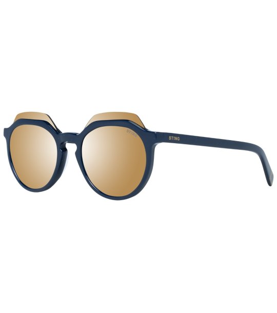 Тъмносини слънчеви очила с огледални лещи снимка