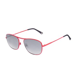 Мъжки слънчеви очила с червена метална рамка снимка