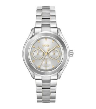 Унисекс аналогов часовник в сребристо снимка