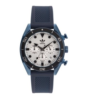 Мъжки тъмносин часовник хронограф  снимка