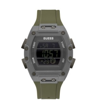 Мъжки дигитален часовник в графит и каки снимка