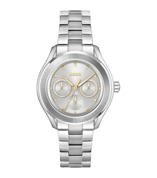 Унисекс аналогов часовник в сребристо снимка