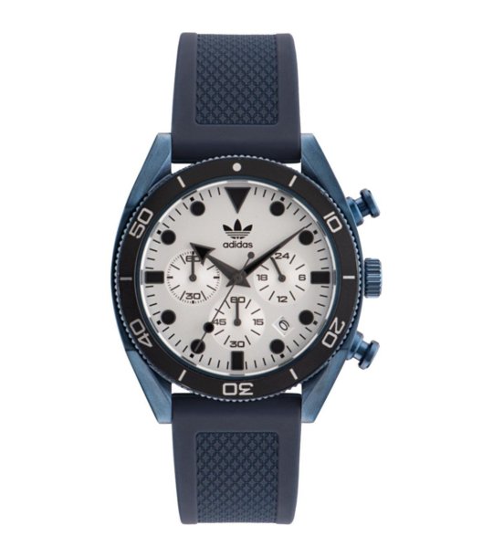 Мъжки тъмносин часовник хронограф  снимка