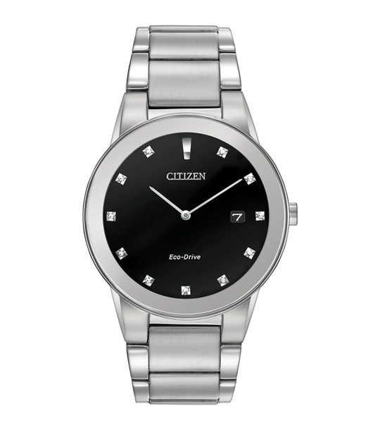 Аналогов мъжки часовник в сребристо и черно снимка