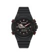 Мъжки черен аналогов часовник G FORCE-0 снимка