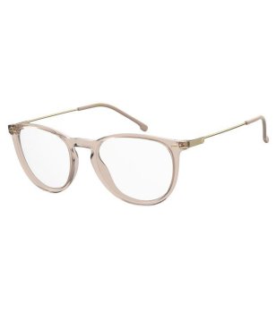 Мъжка рамка за очила в бежово с метални дръжки снимка