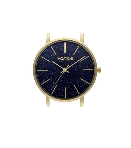 Аналогов корпус за часовник в черно и златисто снимка