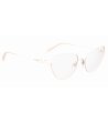 Метални рамки за очила в златисто-2 снимка