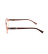 Дамски рамки за очила в цвят сьомга-2 снимка