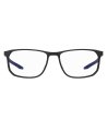 Мъжки правоъгълни черни рамки за очила-1 снимка
