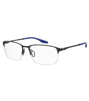 Черни мъжки полурамки за очила снимка