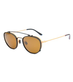 Мъжки рамки за очила с възможност за прикрепяне на допълнителни лещи. снимка