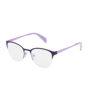 Дамски полурамки за очила в лилави нюанси снимка