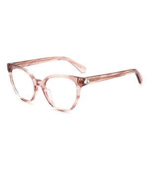 Дамски рамки за очила в цвят пудра снимка