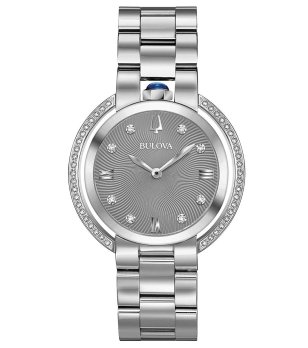 Дамски аналогов часовник в сребристо снимка