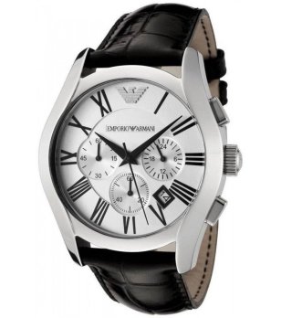 Мъжки часовник хронограф часов с римски цифри снимка