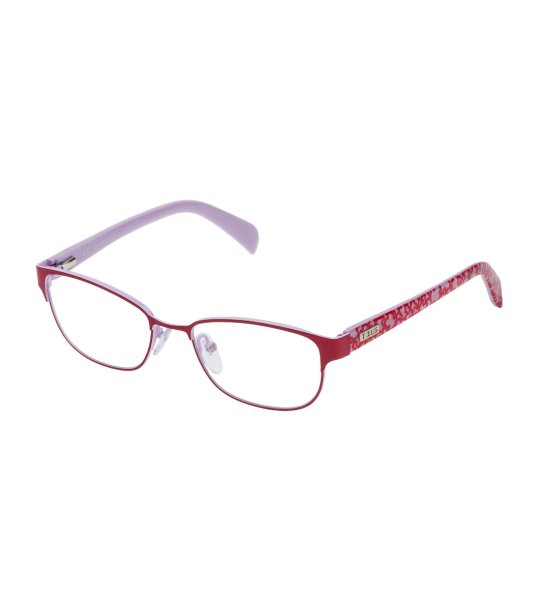 Дамски червени рамки за очила снимка