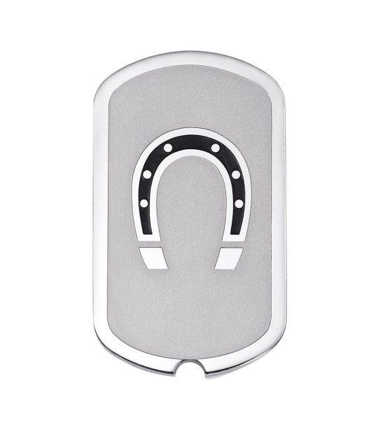 Медальон в сребристо с подкова снимка