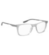 Унисекс сиви прозрачни рамки за очила-2 снимка