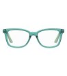 Мъжки прозрачни рамки за очила в зелено-1 снимка