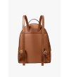 Елегантна дамска раница в кафяво-1 снимка