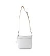 Дамска бяла чанта с дълга презрамка-1 снимка