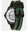 Автоматичен мъжки часовник в зелено и черно-2 снимка