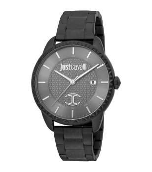 Мъжки аналогов часовник в черно снимка