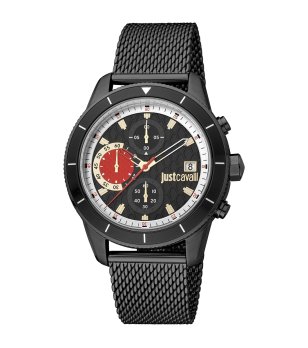 Мъжки аналогов часовник в черно снимка