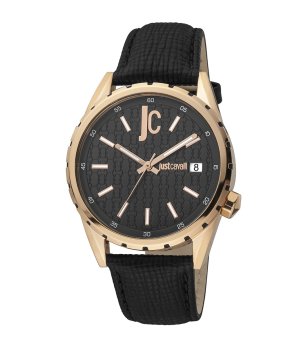 Мъжки часовник в черно и златисто снимка