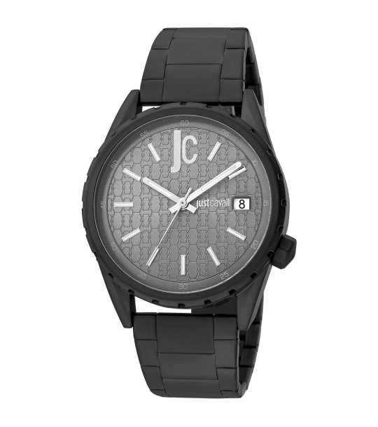 Мъжки аналогов часовник в черно снимка