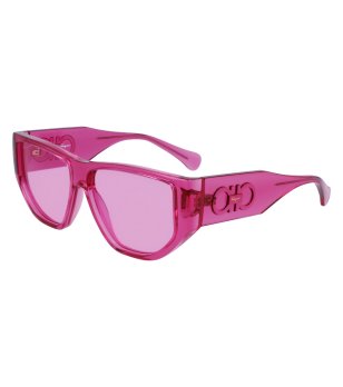 Унисекс слънчеви очила с розови лещи снимка
