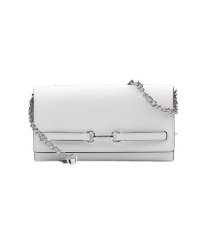 Елегантна дамска чанта в бяло снимка
