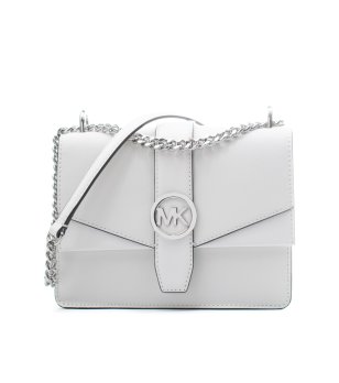 Елегантна дамска чанта в бяло снимка